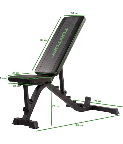 Banc de musculation multipostions UB40 - TUNTURI